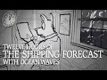 12 hour BBC Shipping Forecast with ocean waves of white noise Adorable Animation