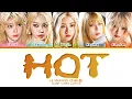 Download Lagu LE SSERAFIM HOT (English Ver.) Lyrics (Color Coded Lyrics)