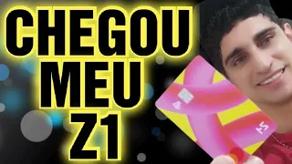Z1 CHEGOUUUUUUU MEU CARTÃO | VEJA OS DETALHES ???? #z1chegou #cartaoz1 #z1adolescente