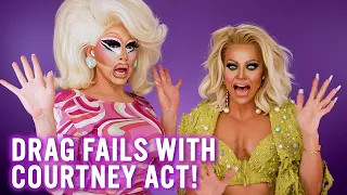 Trixie Reacts to Drag Fails with COURTNEY ACT