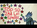 Top 10 2nd level spells in Dnd 5e