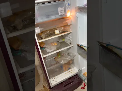 Fridge cleaning #shorts