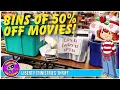 THRIFTING BINS FULL OF 50 OFF MOVIES Liberty Ministries Thrift Pottstown PA