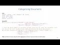 NoSQL Grouping and Categorizing Documents in MongoDB