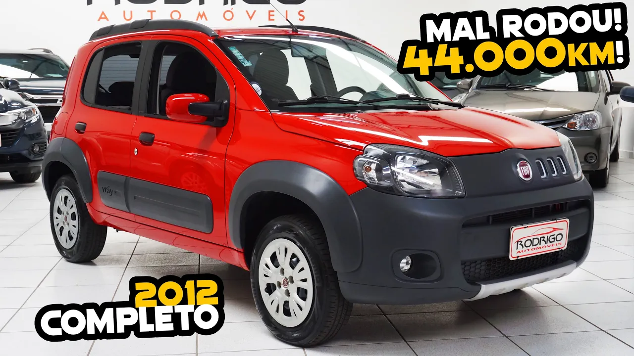 UM FIAT UNO QUE MAL RODOU! Uno WAY 1.4 2012 com APENAS 44.000! O MELHOR POPULAR DO MERCADO?