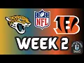 NFL Week 2 2025 - Jaguars vs Bengals