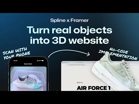 Download MP3 Spline x Framer: 3D Websites with real objects using Gaussian Splatting | No-code Tutorial