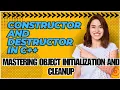 Constructor and Destructor in C Mastering Object Initialization and Cleanup CodeWalking