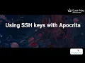 Using SSH keys to connect to Apocrita for users - HPC101 3