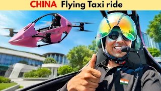China flying Taxi ride उड़ने का रियल एक्सपीरियंस Yivolt 