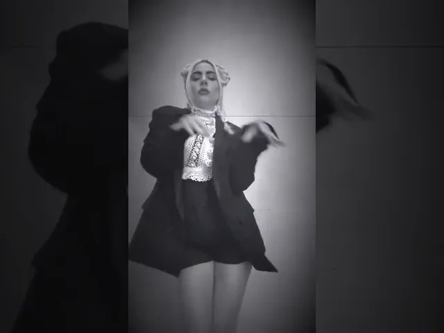 Lady Gaga's Wednesday Addams gothic dance #netflix