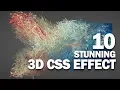 10 Stunning CSS 3D Effect You Must See 2019