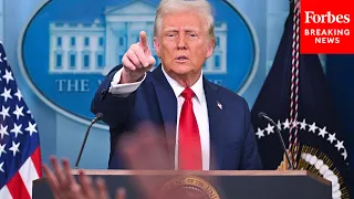 BREAKING NEWS: Trump Takes Questions From Reporters At Briefing After Plane-Helicopter Crash