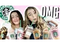 TASTING STARBUCKS SECRET MENU ITEMS W MY MUM NUTELLA OREO MORE