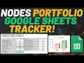 Nodes Portfolio Tracker Step By Step Tutorial Spreadsheet Part