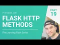 Flask HTTP methods - Python on the web