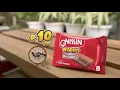 Choco wafer na choco filling pa Nissin Wafer Double Choco