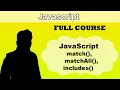 javascript string match matchAll includes in hindi javacscript string methode