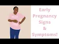 Early Pregnancy Signs and Symptoms Before BFP How I Knew Before My Missed Period
