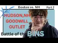 Battle of the Bins Part 2 Boston Goodwill Outlet Vs Hudson NH Bins