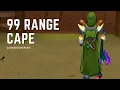 OSRS Getting A 99 Range Cape CowDoomFish