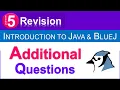 Class 8 - Ch 5 Introduction to Java BlueJ
