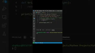 Python Tutorial How to Calculate Triangle Area in Python