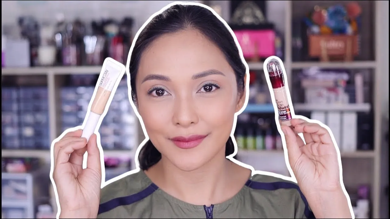 Maybelline vs The Saem Concealer Bagus Mana? | Drugstore Concealer Review