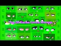Top 20 Gacha Green Screens Face Mouth Eyes Credits in owners