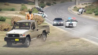 شاص يتحرك بلا سائق و يورط صاحبه مع الشرطة فالنهاية يكتشف السبب قراند 5 