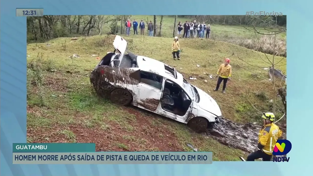 Ascurra: duas pessoas morrem em acidente de trânsito na BR-470