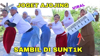 semua murid sekolah demam ajojing viral joget ajojing sampe di sunt1k bu guru chikaku family