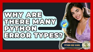 Why Are There Many Python Error Types - Python Code School