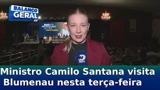 Ministro Camilo Santana visita Blumenau nesta terça-feira