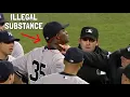 MLB Pitchers Caught Cheating