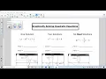 DESMOS - Solving Linear and Quadratic Equations Graphically