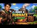 How to MAKE a FURNACE in Terraria Step by Step