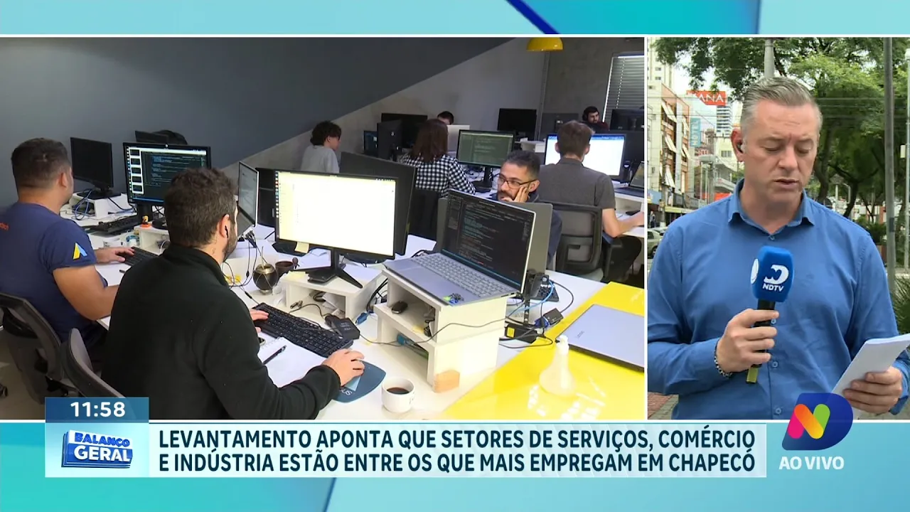 Desenvolvimento econômico: Chapecó mantém terceira posição em geração de empregos