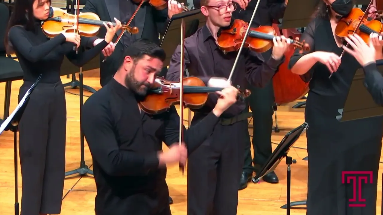 Vivaldi - Four Seasons - Violin Concerto No. 2 in G Minor, RV 315 "Summer" Alexandr Kislitsyn, TUSO