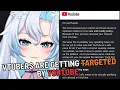 VTubers on YouTube are in trouble YouTube is BANNING react creators Smug Alana Shoe0nHead