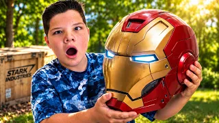 We Found a REAL Iron Man Mask!