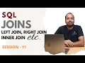 Joins in SQL - very important for interviews SQL session 11 Trendytech