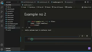 RK File readline method in python