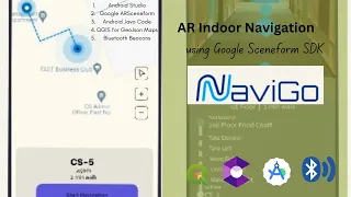 AR Indoor Navigation using Google Sceneform using Java Code No Unity 3D