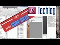 How to Importing Core data into Techlog project Techlog Tutorial