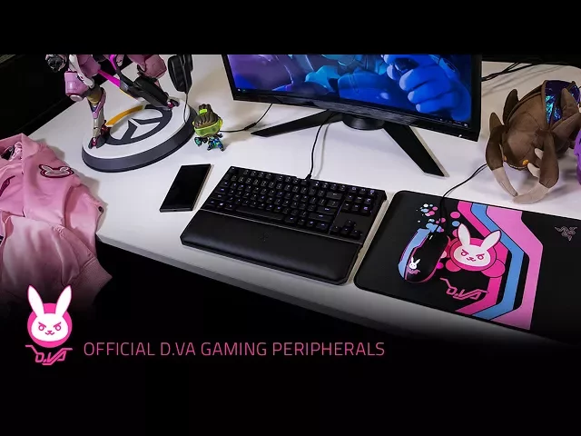 Official D.Va Razer Gaming Peripherals