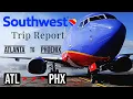Flight Report - Southwest Airlines Atlanta GA ATL to Phoenix AZ PHX