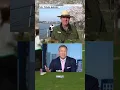 NPS Mike Litterst announces peak bloom live on air