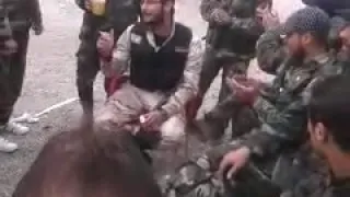 شبيحه الأسد يسبوا ويشتموا الصحابه دندنها