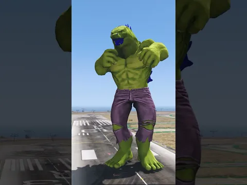 HULK TAKE REVENGE SUPERMAN || SUPERMAN VS HULK #gta #hulk #GOLDENFIGHTER